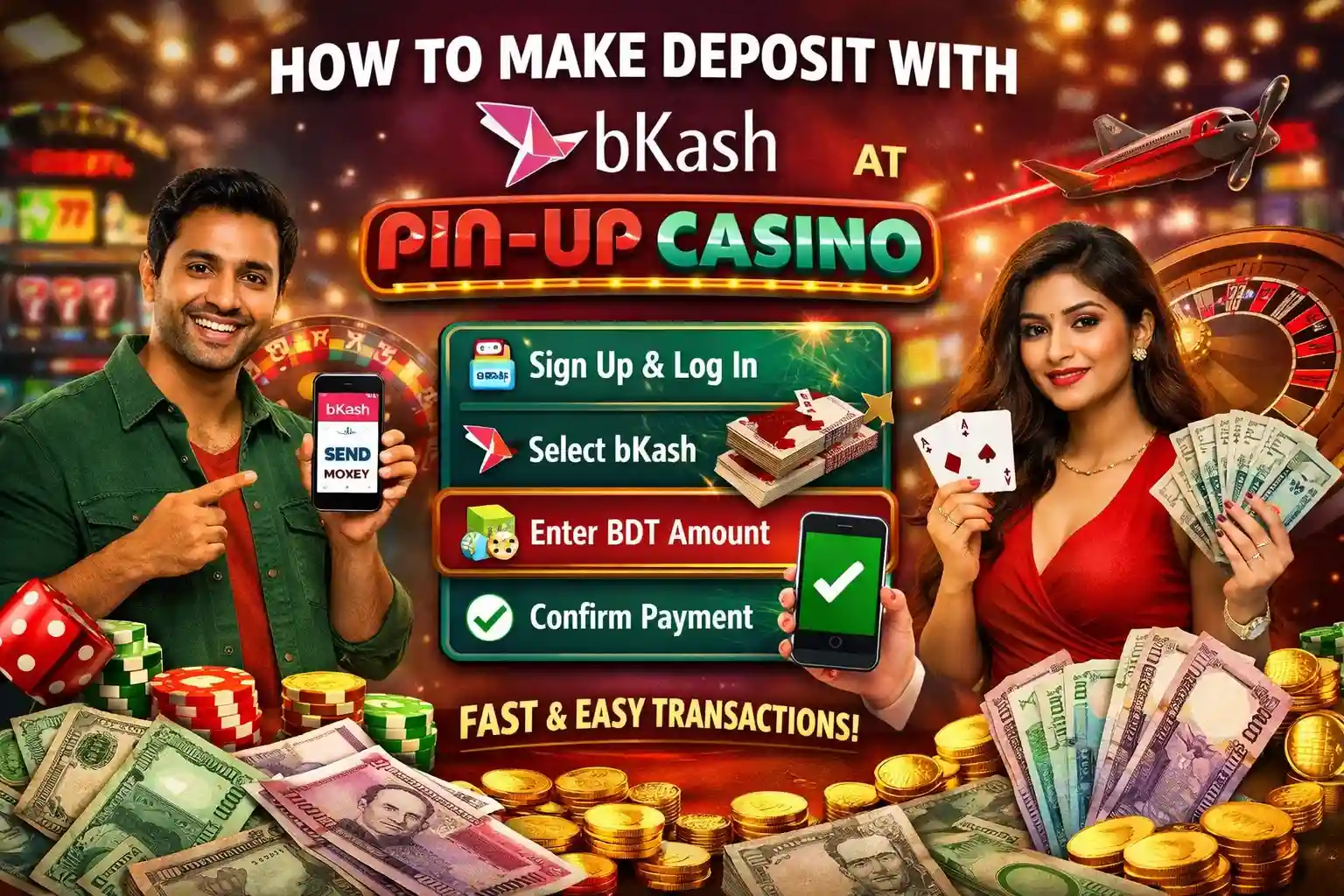 how-to-make-deposit-with-bkash how to make deposit with bKash at Pin Up Casino
